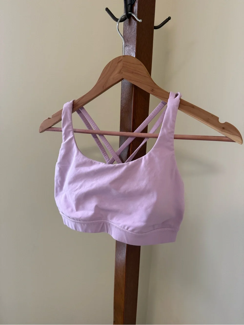 lululemon athletica Lavender Strappy Low-Impact Sports Bra